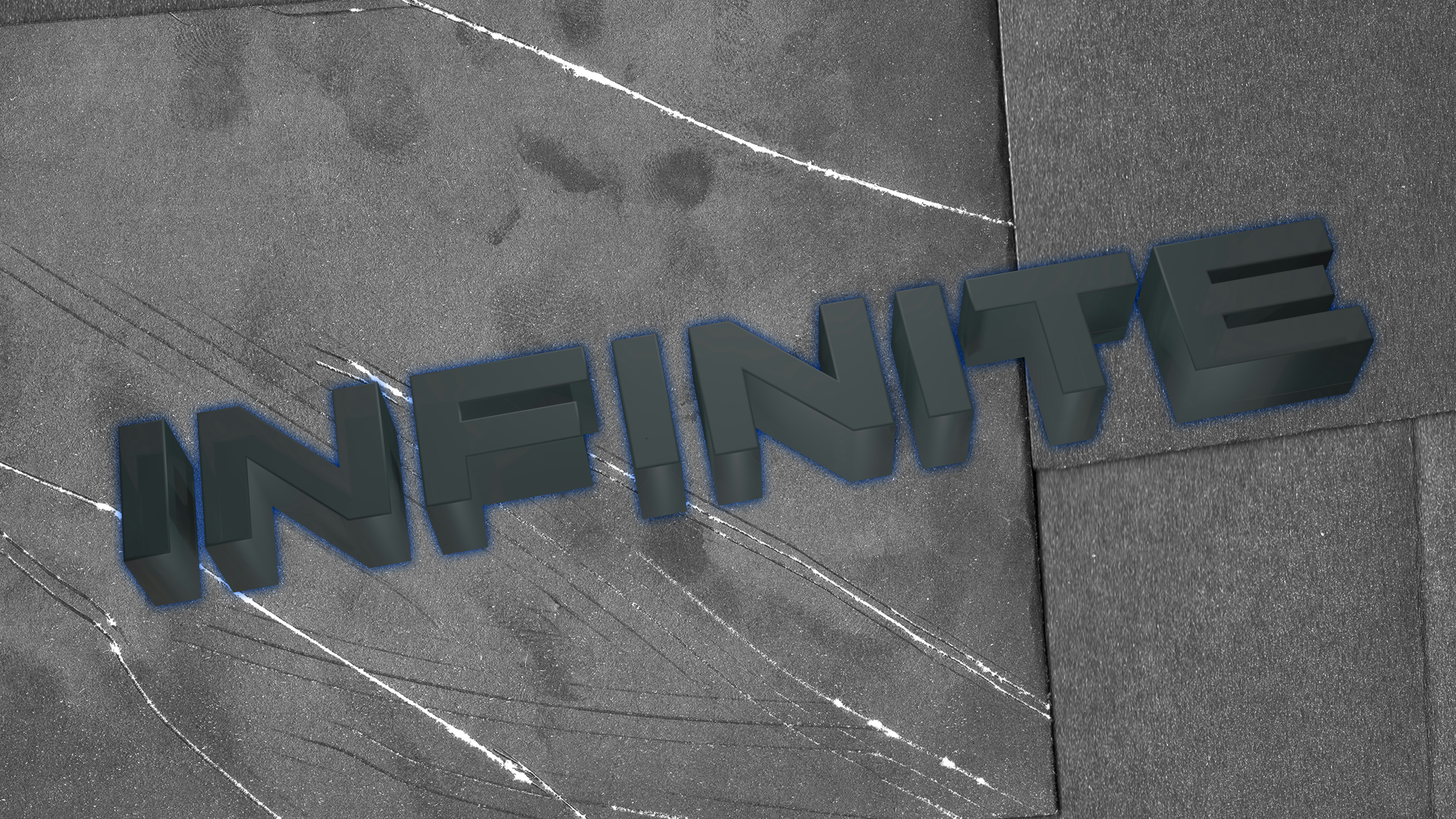 Infinite Glass Text | Blender 3D