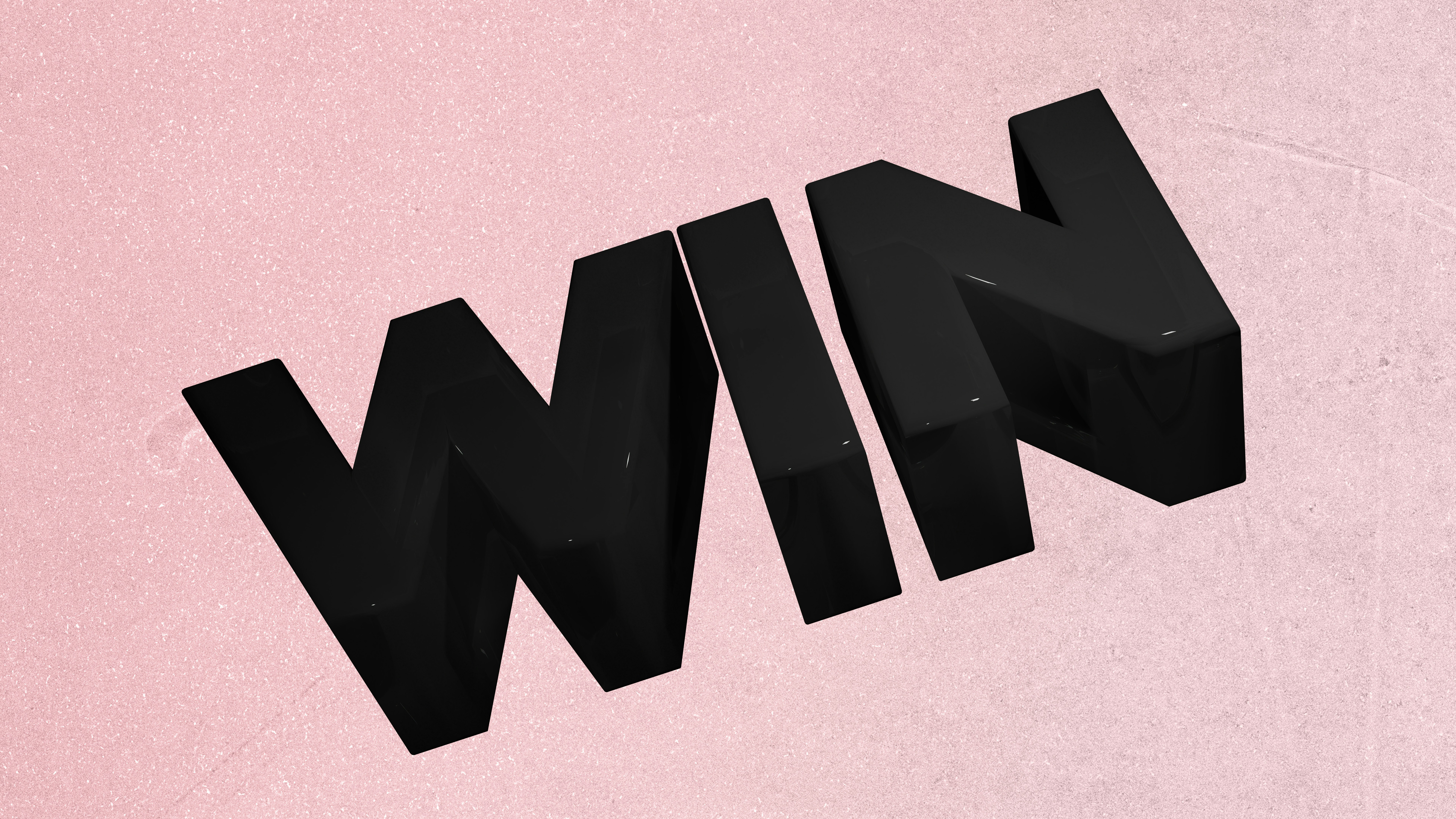 Win Text | Blender 3D