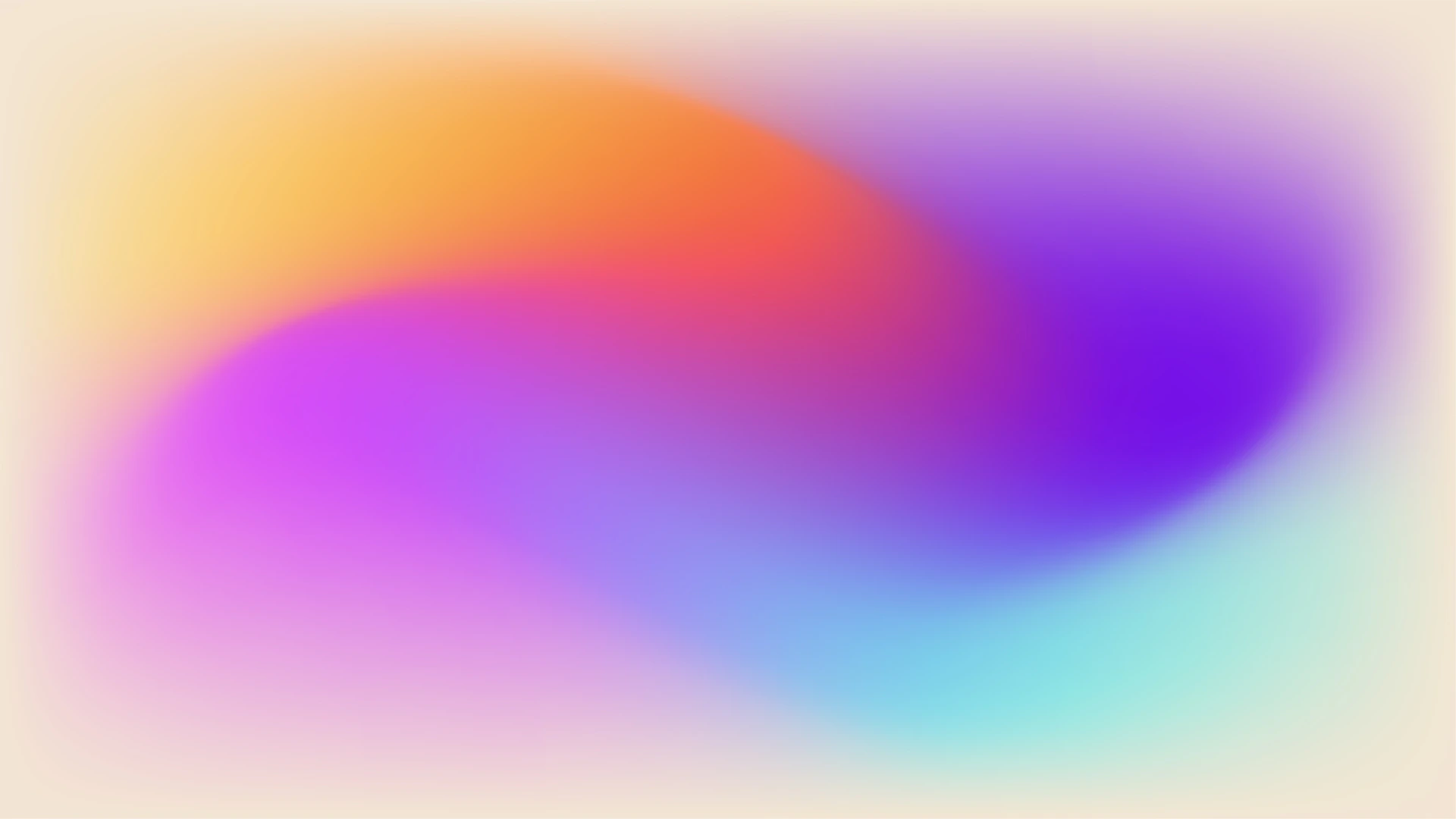 Vibrant abstract gradient swirl of colors