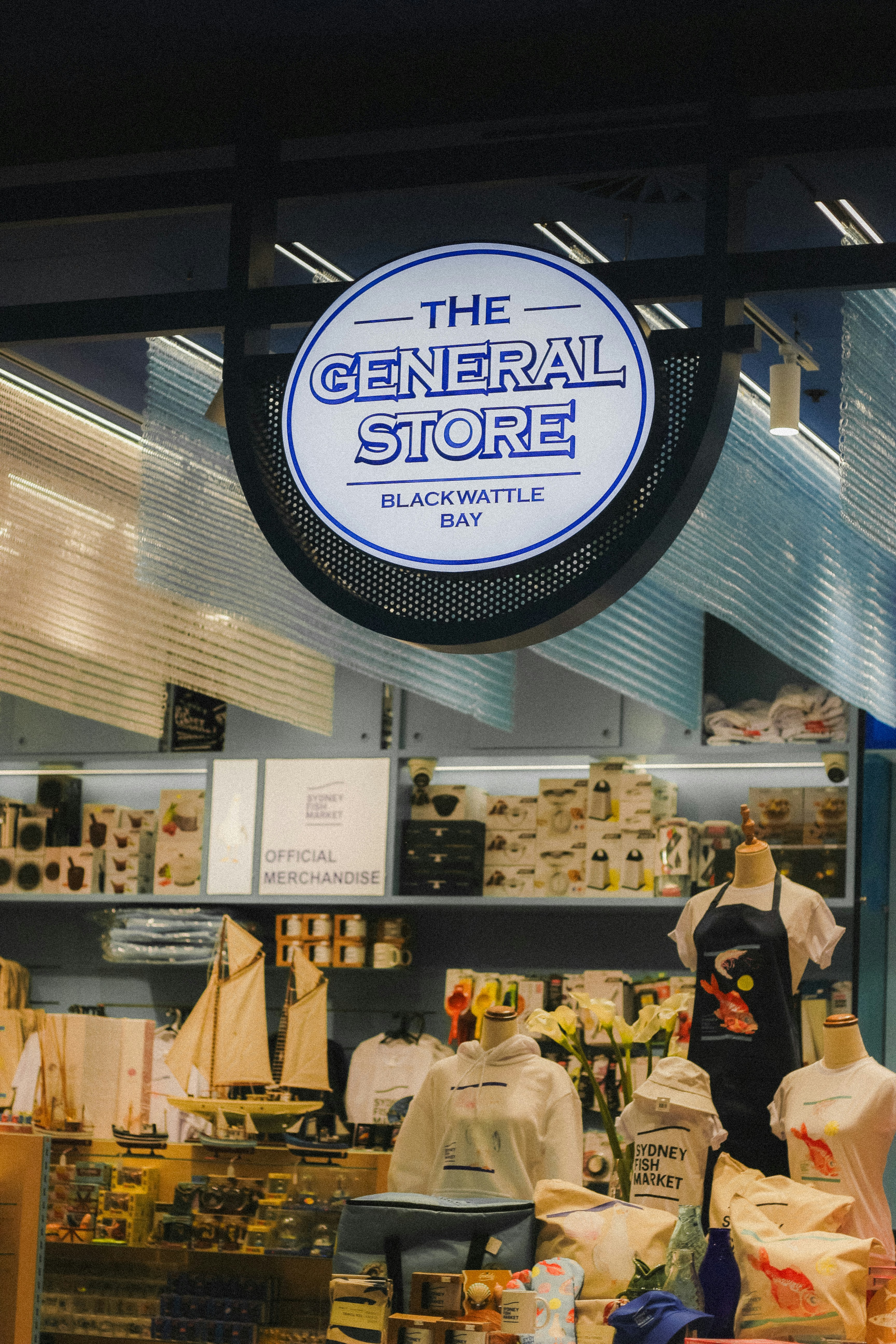 The general store blackwattle bay storefront with merchandise