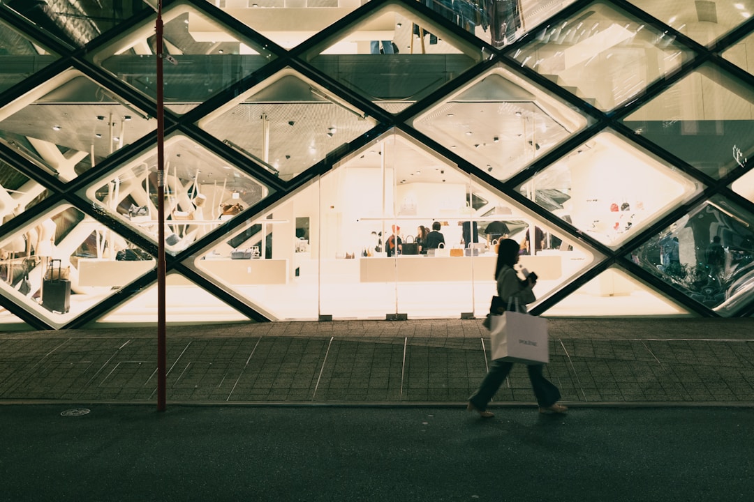 Japan retail shopping scene