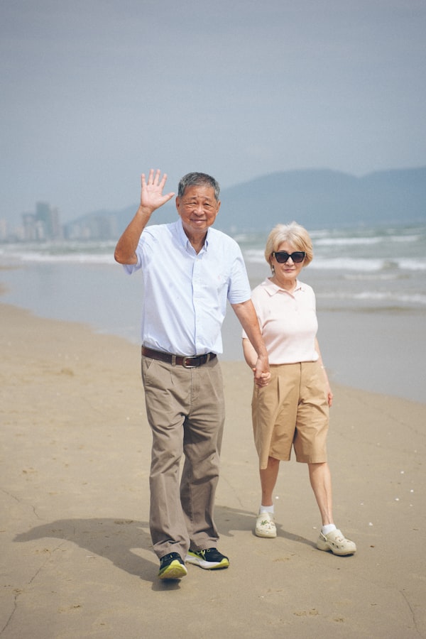 Happy senior couple enjoying active life in Arizona