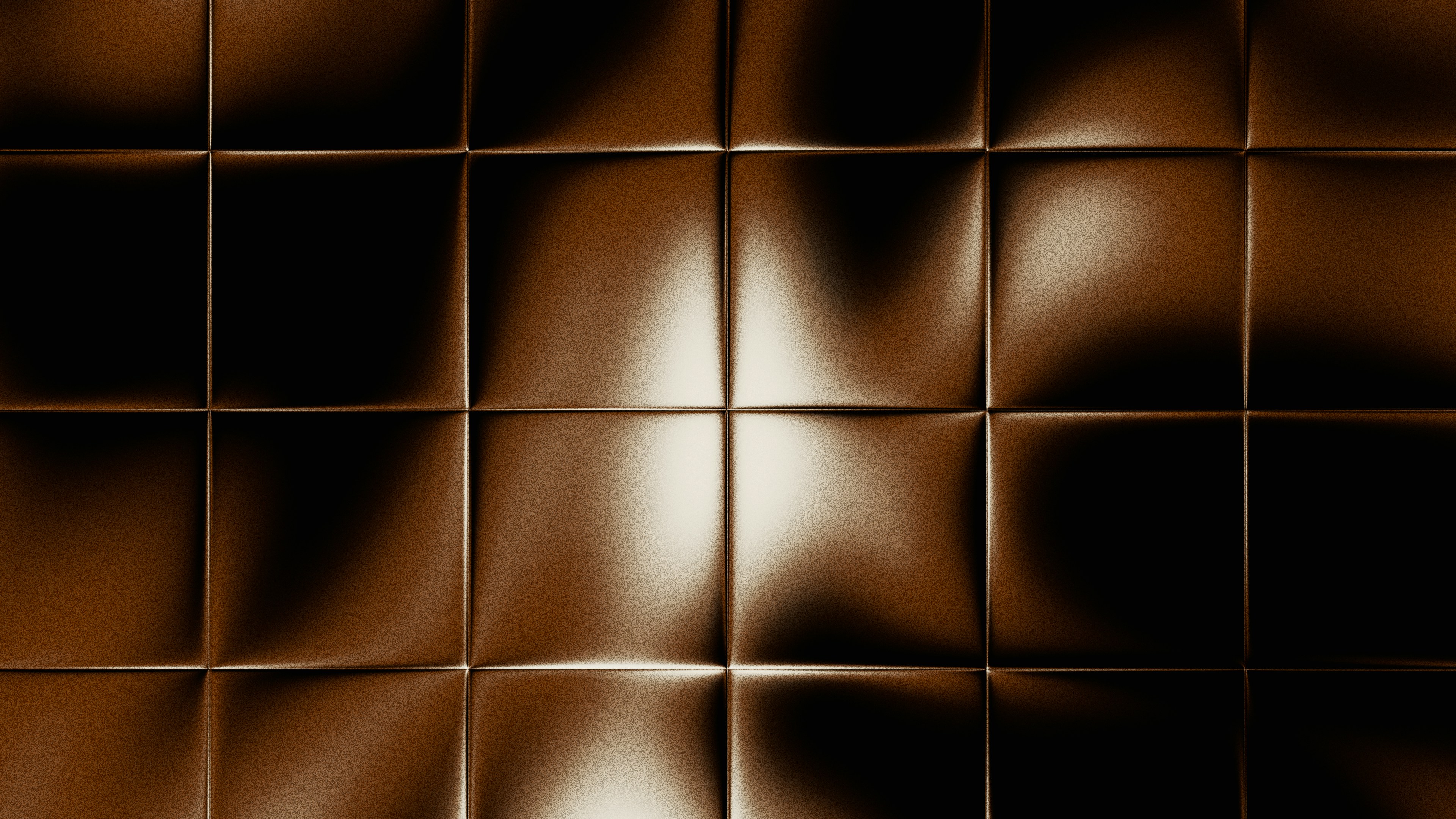 Abstract brown and white wavy pattern