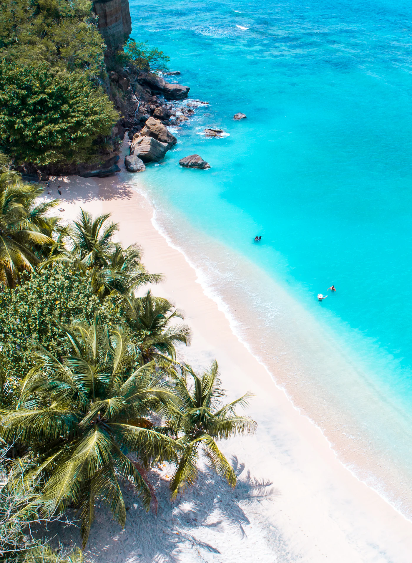 Turquoise coastline at Dr Grooms Beach, Grenada, representing the Caribbean's open but underused digital opportunity