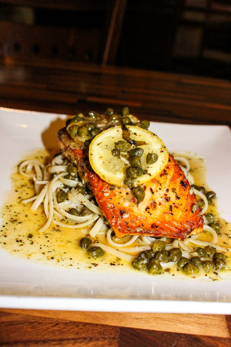 Lemon Herb Salmon Plate
