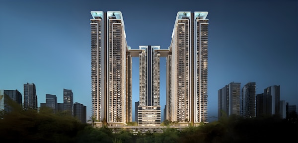 Modern skyscrapers in Argentina