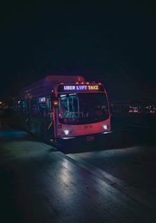 Rideshare vehicle with Lyft signage