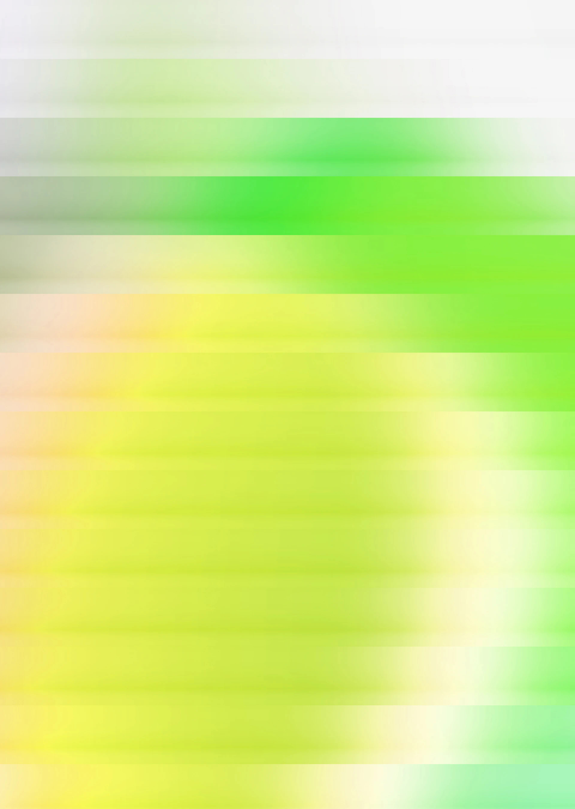 Horizontal green and yellow abstract lines