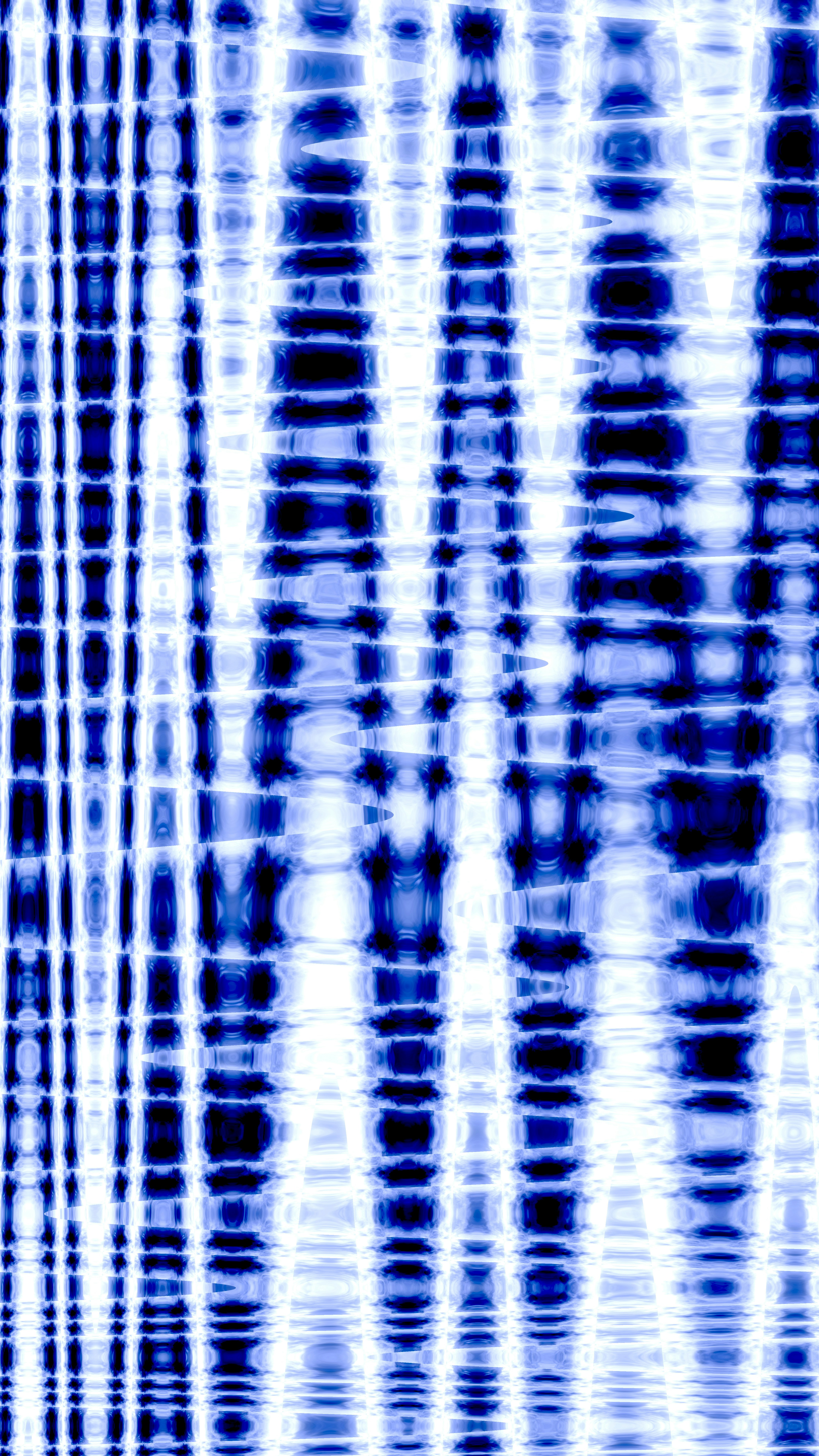 Abstract blue and white vertical stripes pattern
