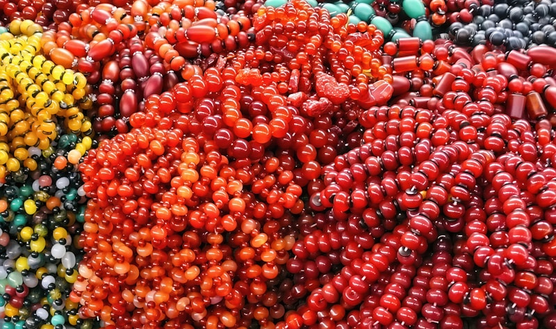 Collier perles traditionnelles