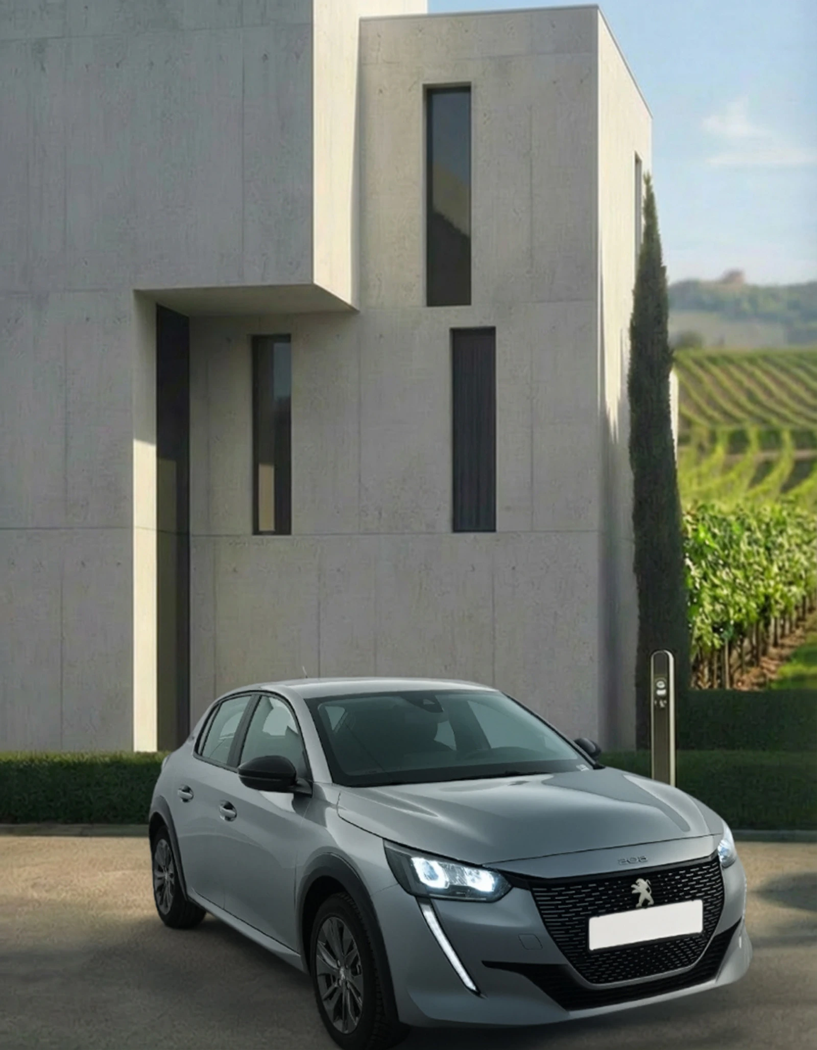 Peugeot 208 lateral/traseira