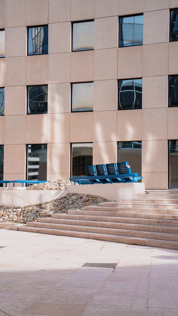 Modern corporate commercial building