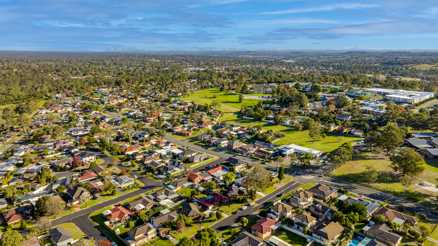 Established Australian residential neighbourhood