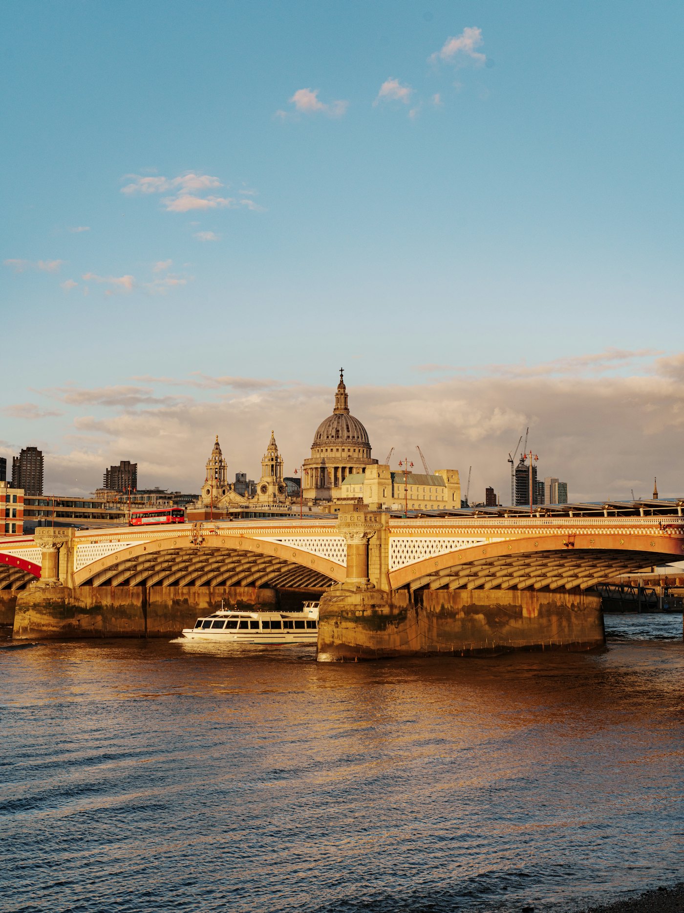 Barcelona skyline and waterfront