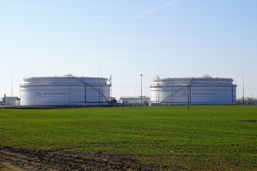 Oil Storage Tank Farm