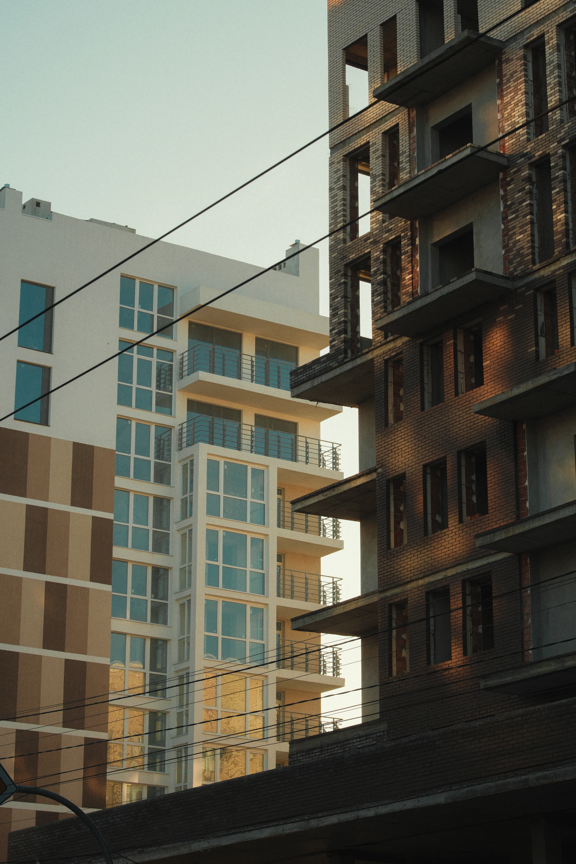 Modern residential development