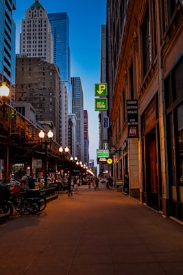 Magnificent Mile Chicago Shopping Street