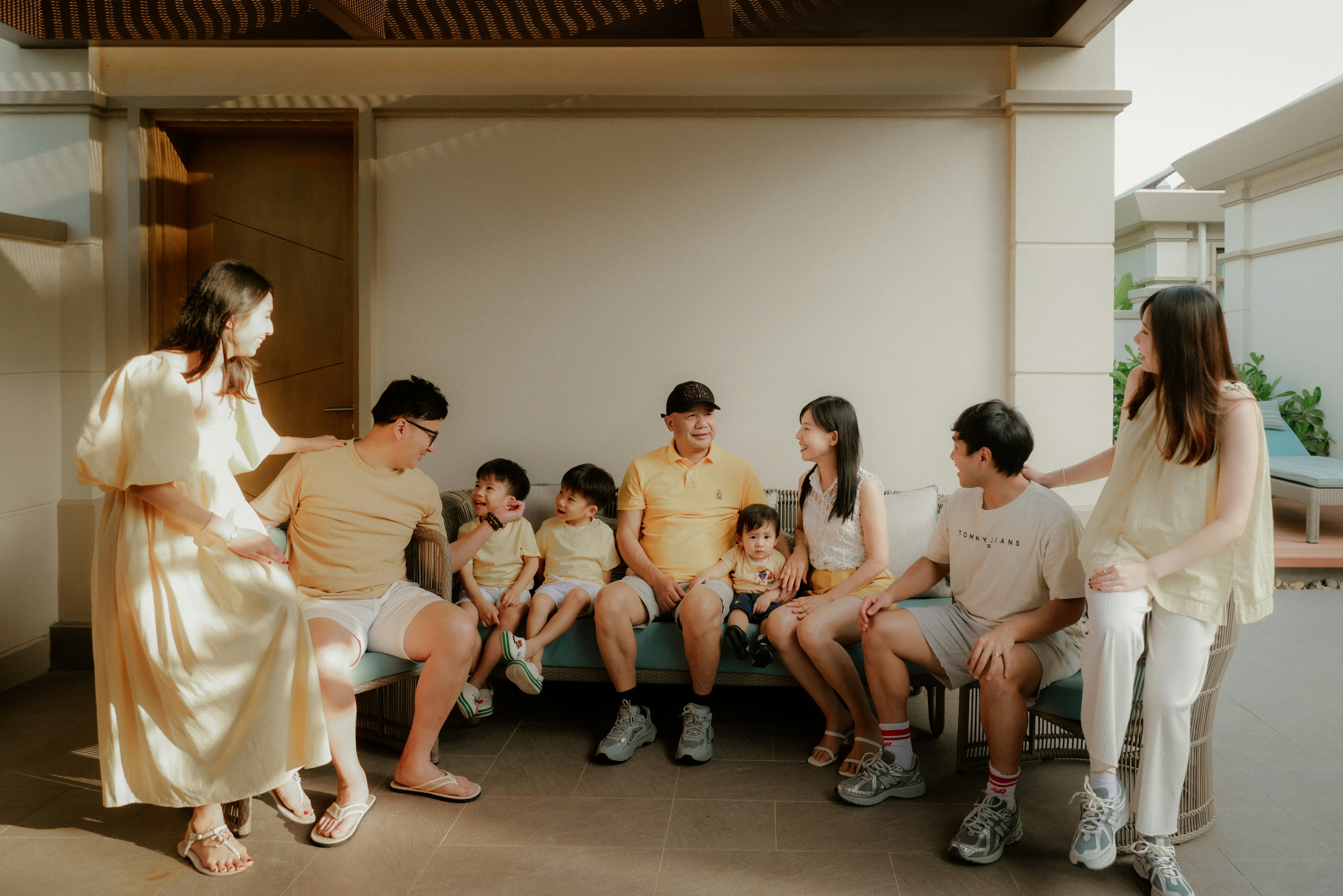 A multi-generational family posing for a photo photo – Free Family ...