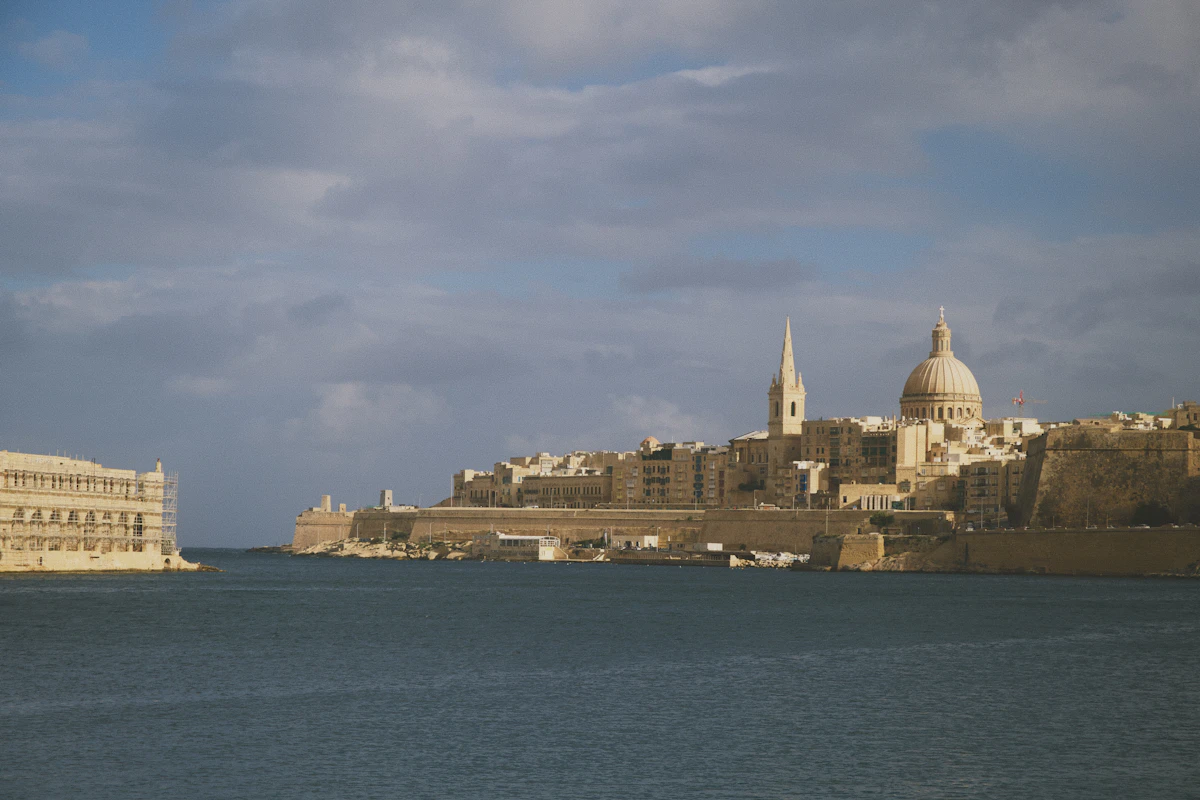 Valletta skyline and Grand Harbour, Malta