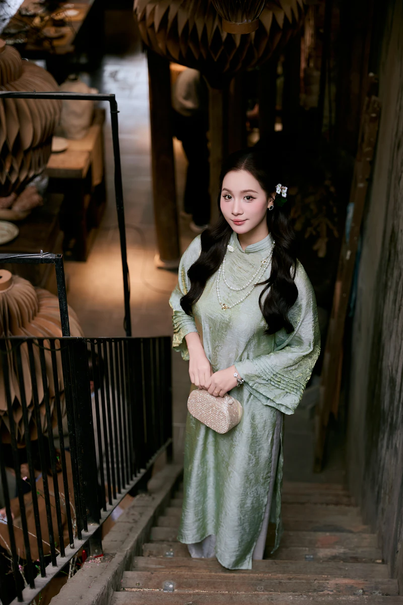Occasion dress: emerald silk midi (size 10)