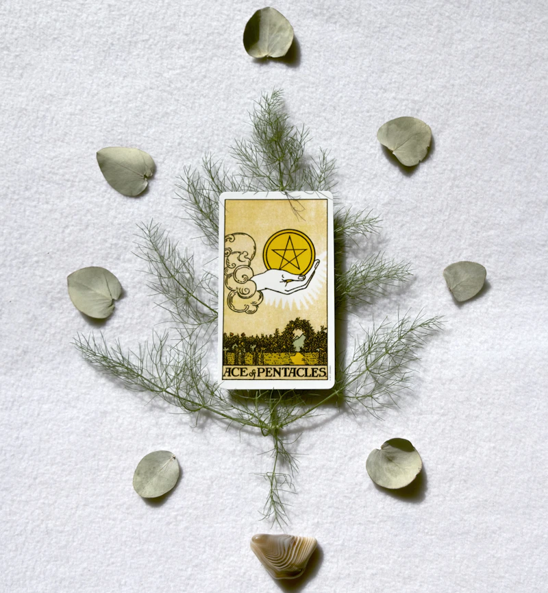 Cartomancienne L'Atelier des Arcanes à Pont-de-Beauvoisin 38480 Isère — cartes de tarot disposées avec soin