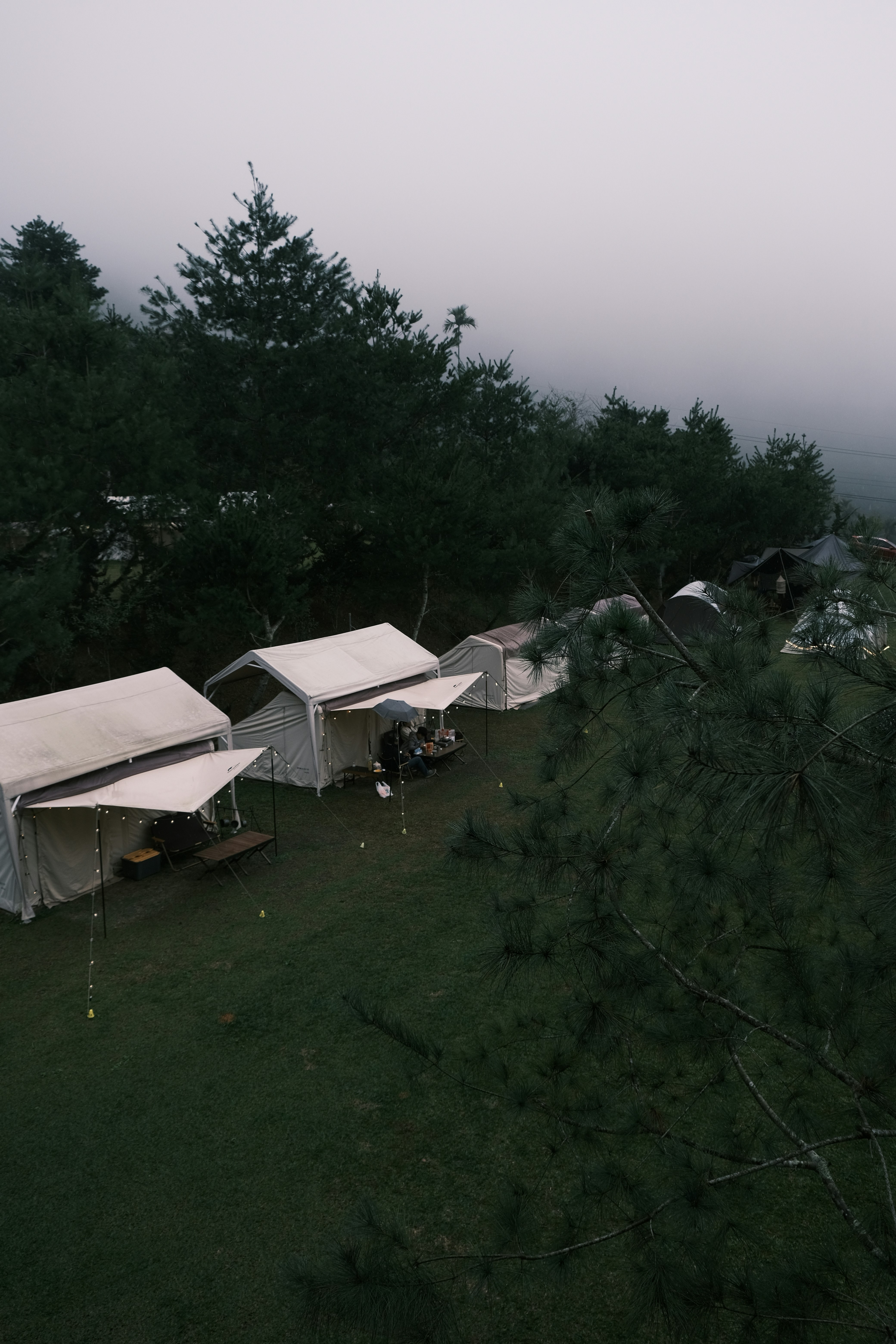 glamping site nature