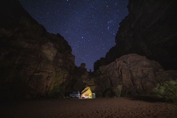 Desert-Style Star Camp