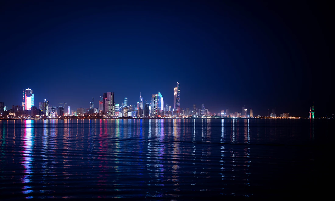 Kuwait City at night — SEO investment and transparent pricing