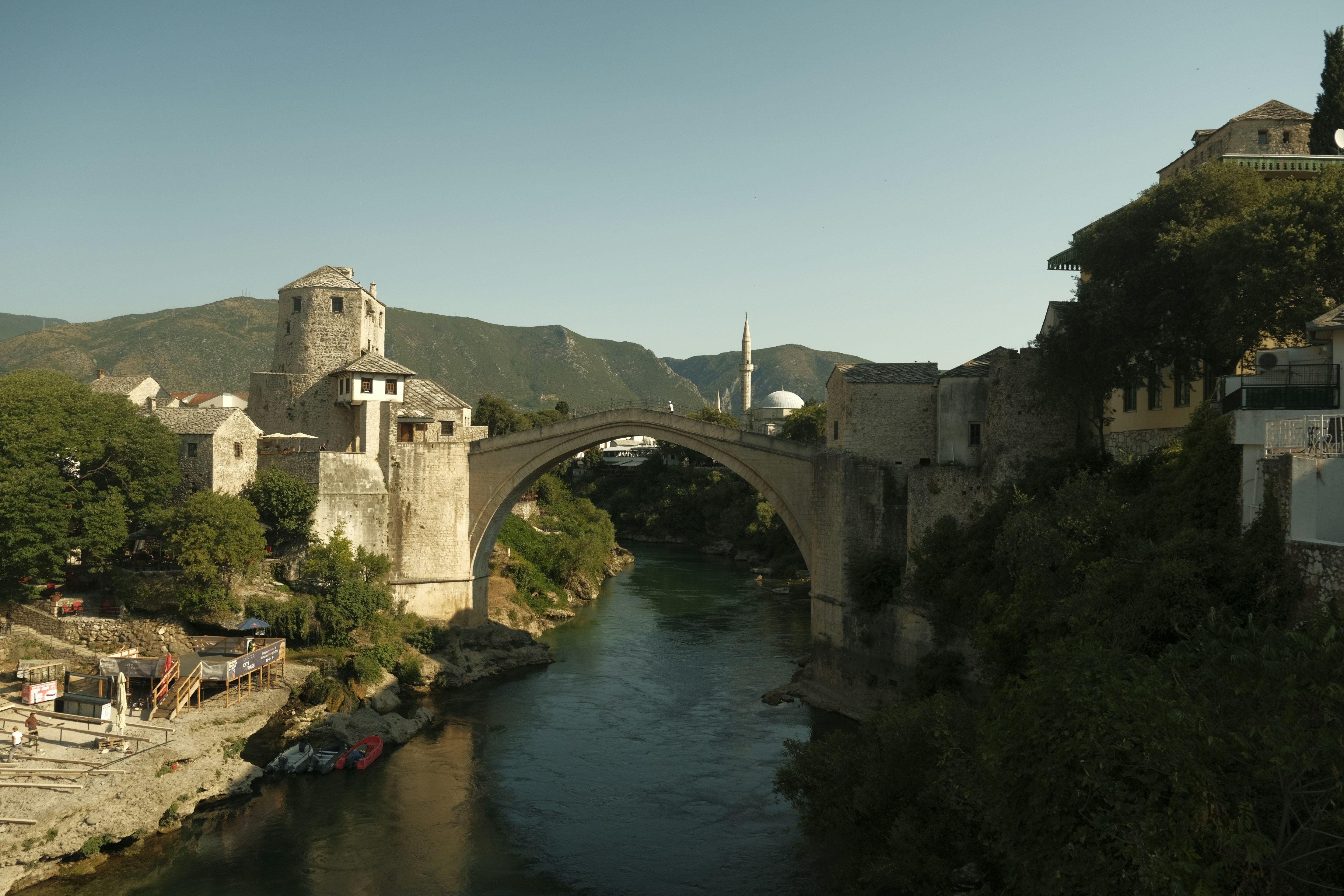 Mostar Old Bridge, Bosnia and Herzegovina.