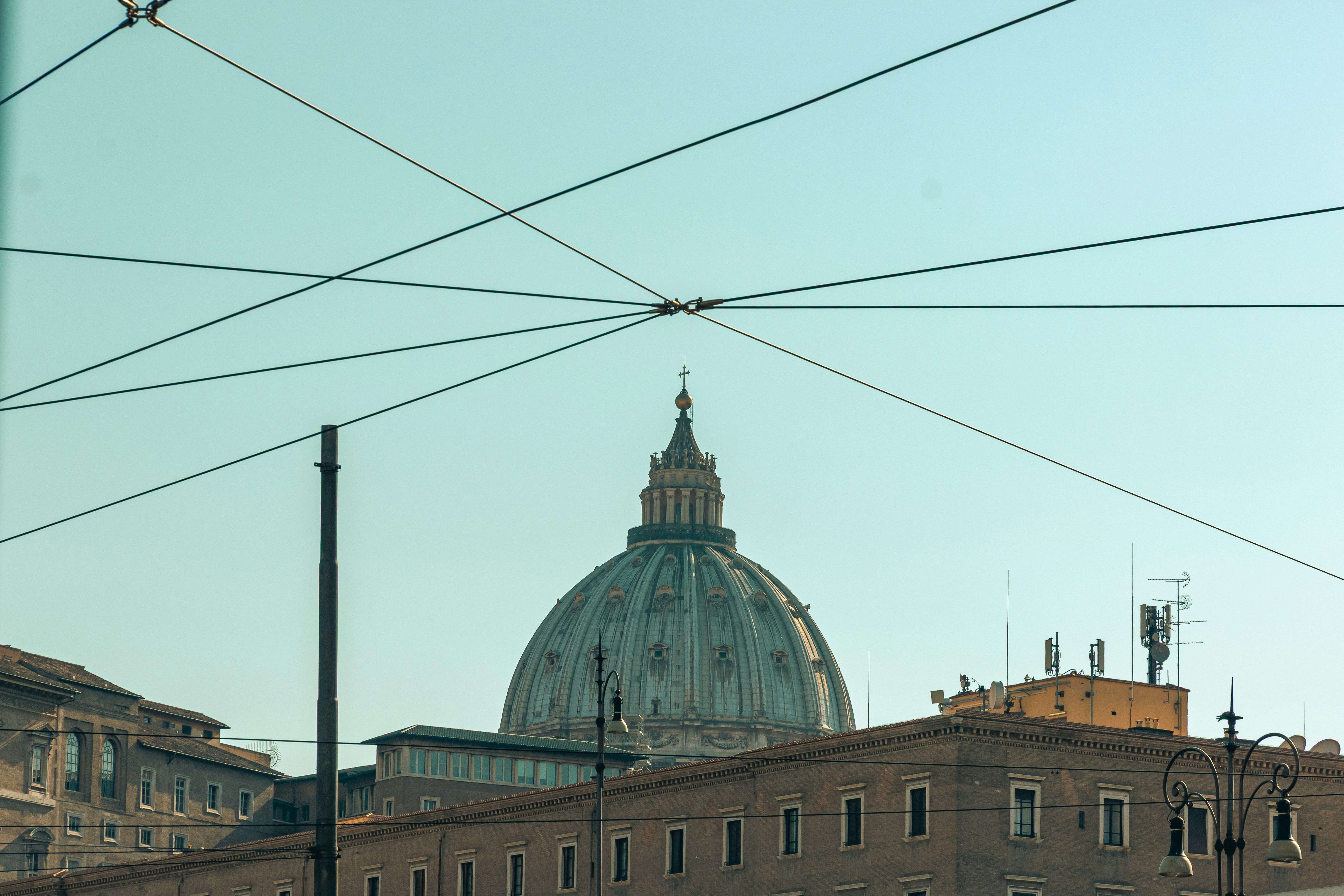 Rome skyline LinkedIn background