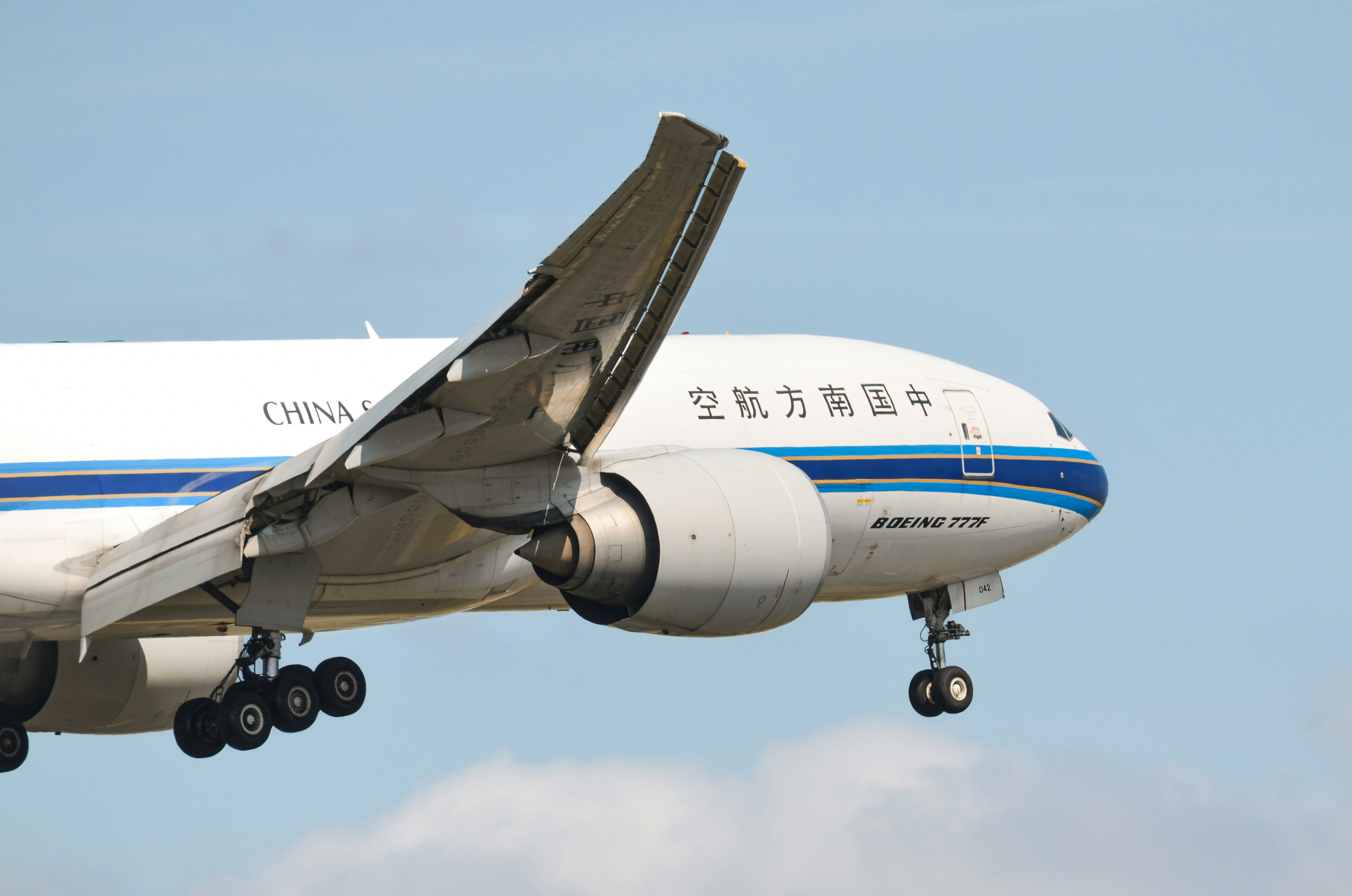 A china southern airlines boeing 777 airplane