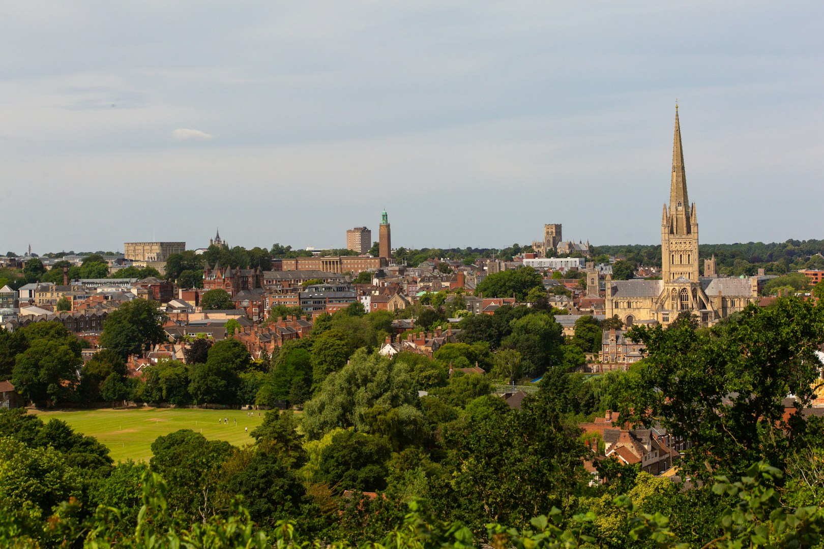 Norwich Norfolk cityscape