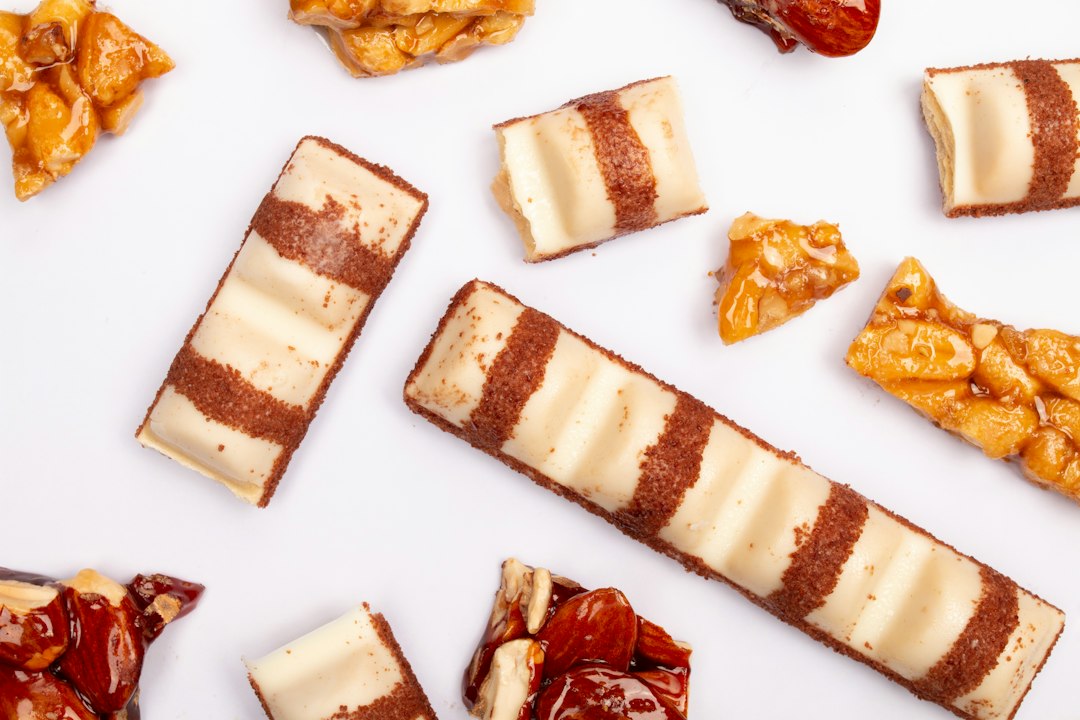 protein bars stack