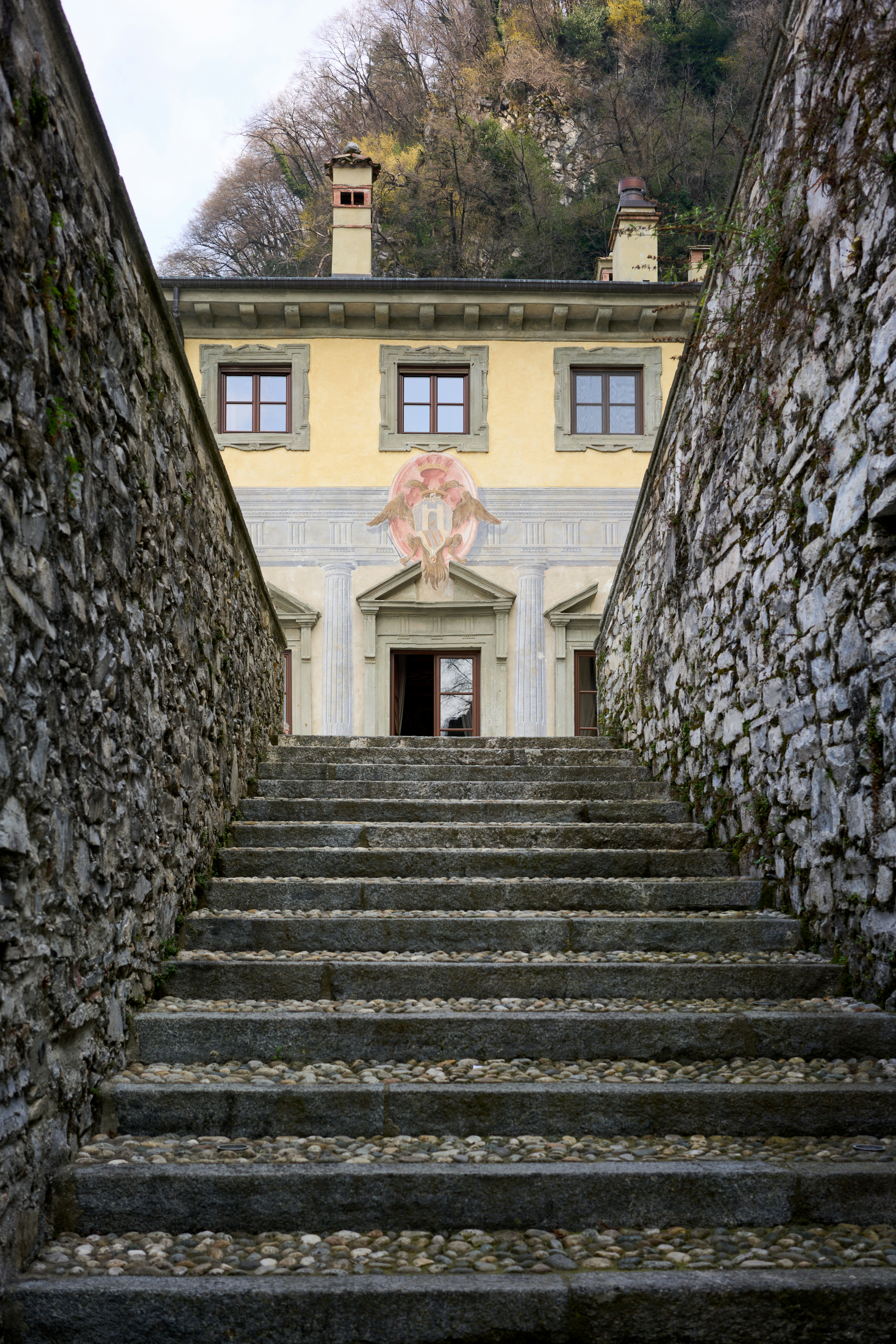 historic villa stone