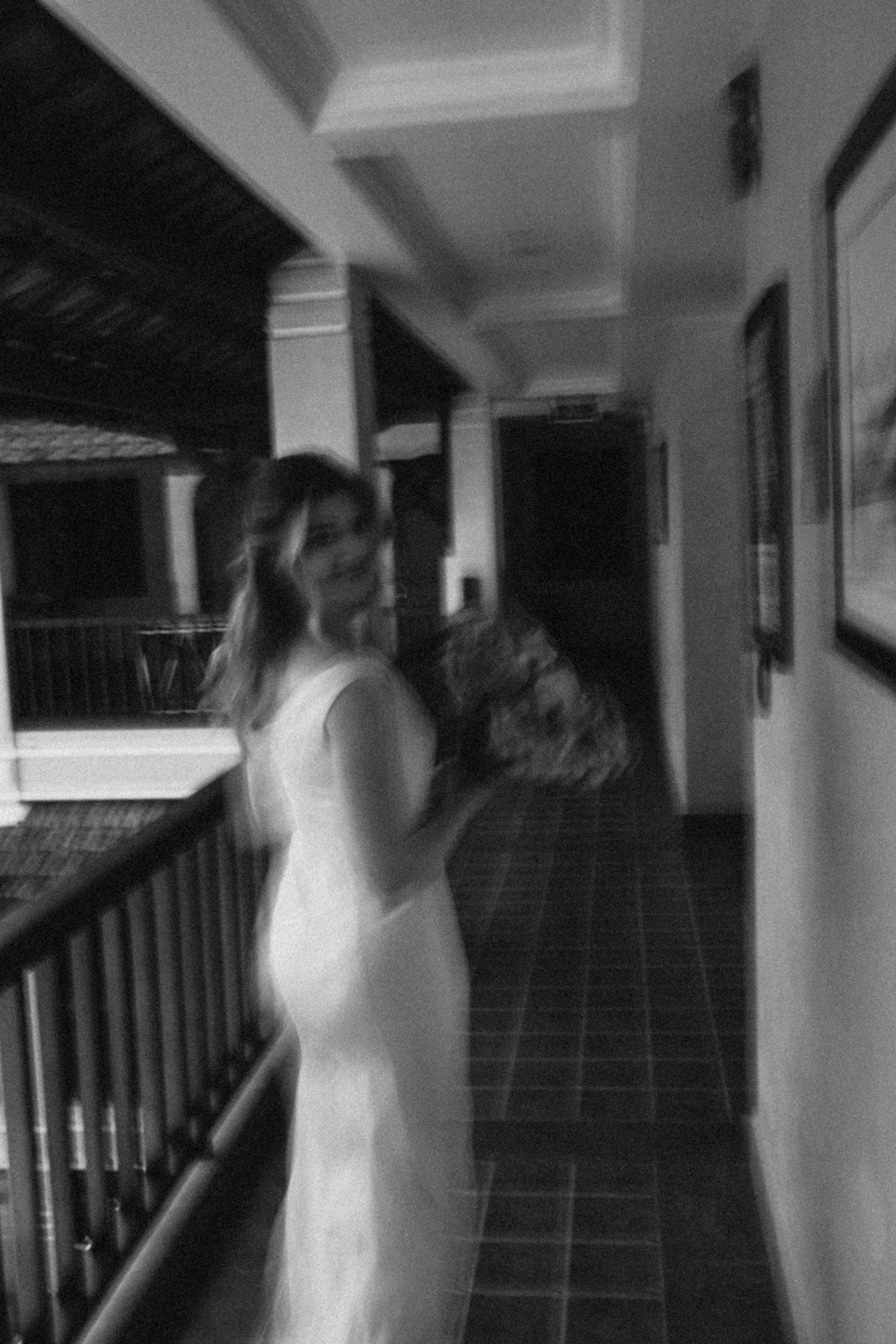 Bride in a wedding dress holding a bouquet