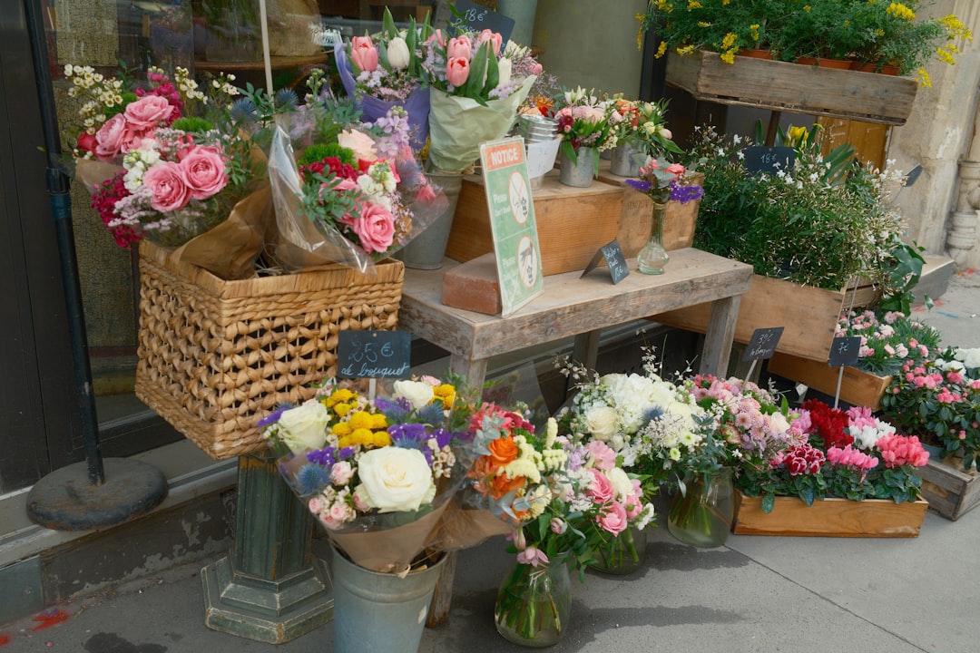 Fresh seasonal flowers