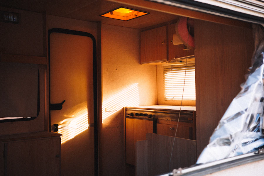 Comfortable camper interior