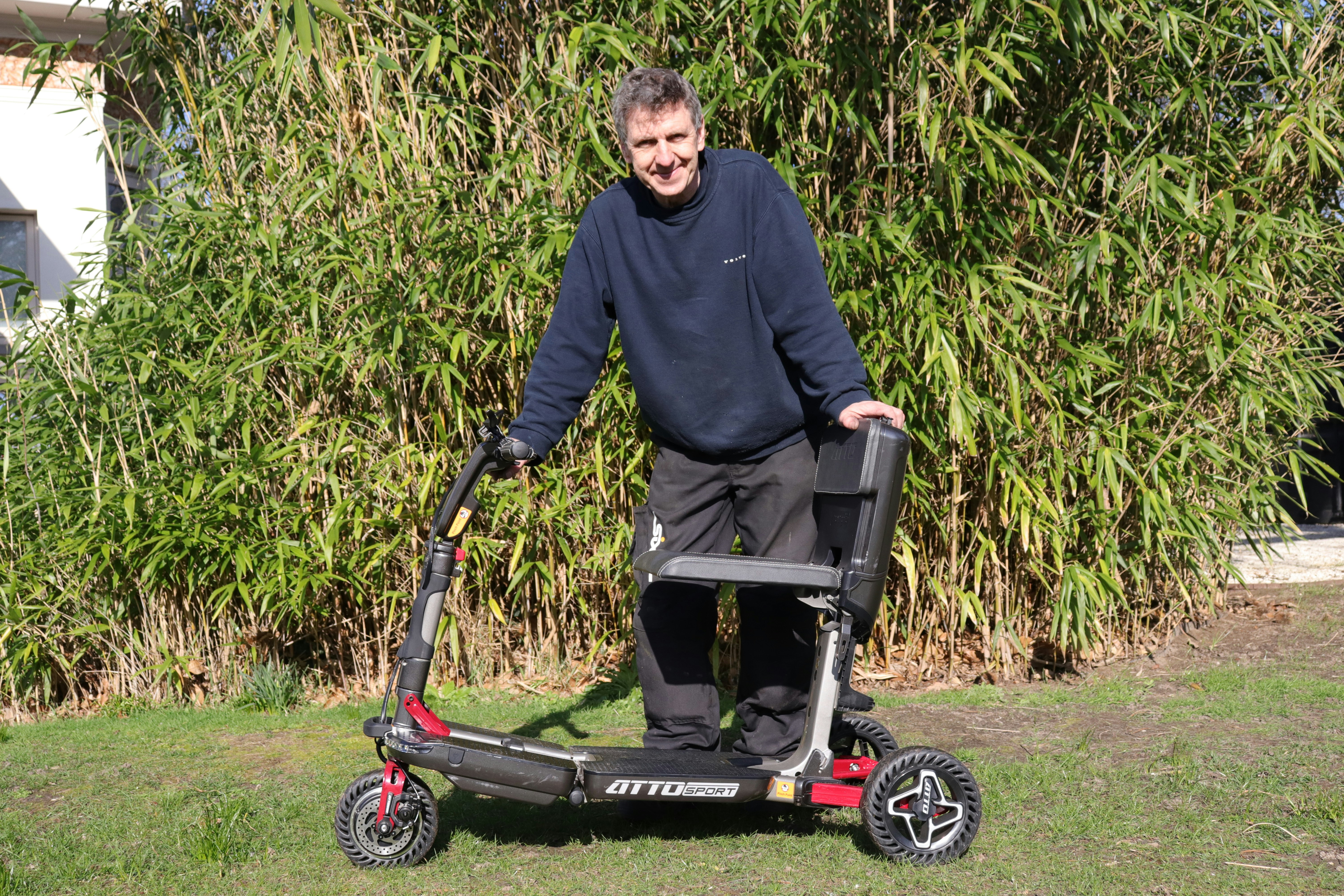 Mobility scooter modified to go 50mph seized