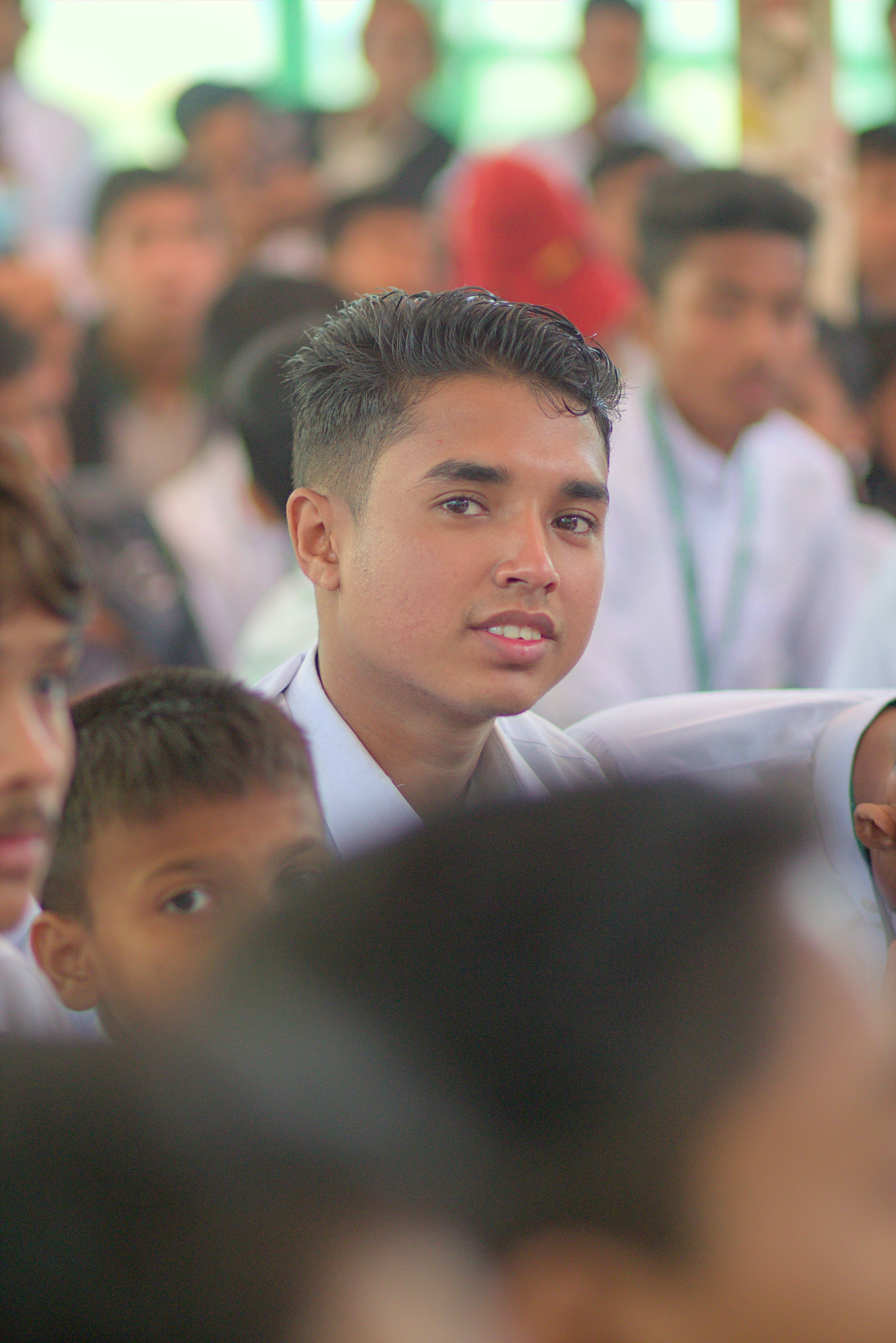 refugee youth learning