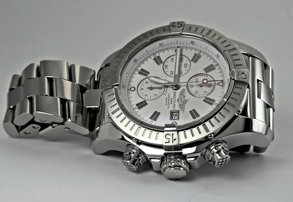 Ocelové chronografické hodinky