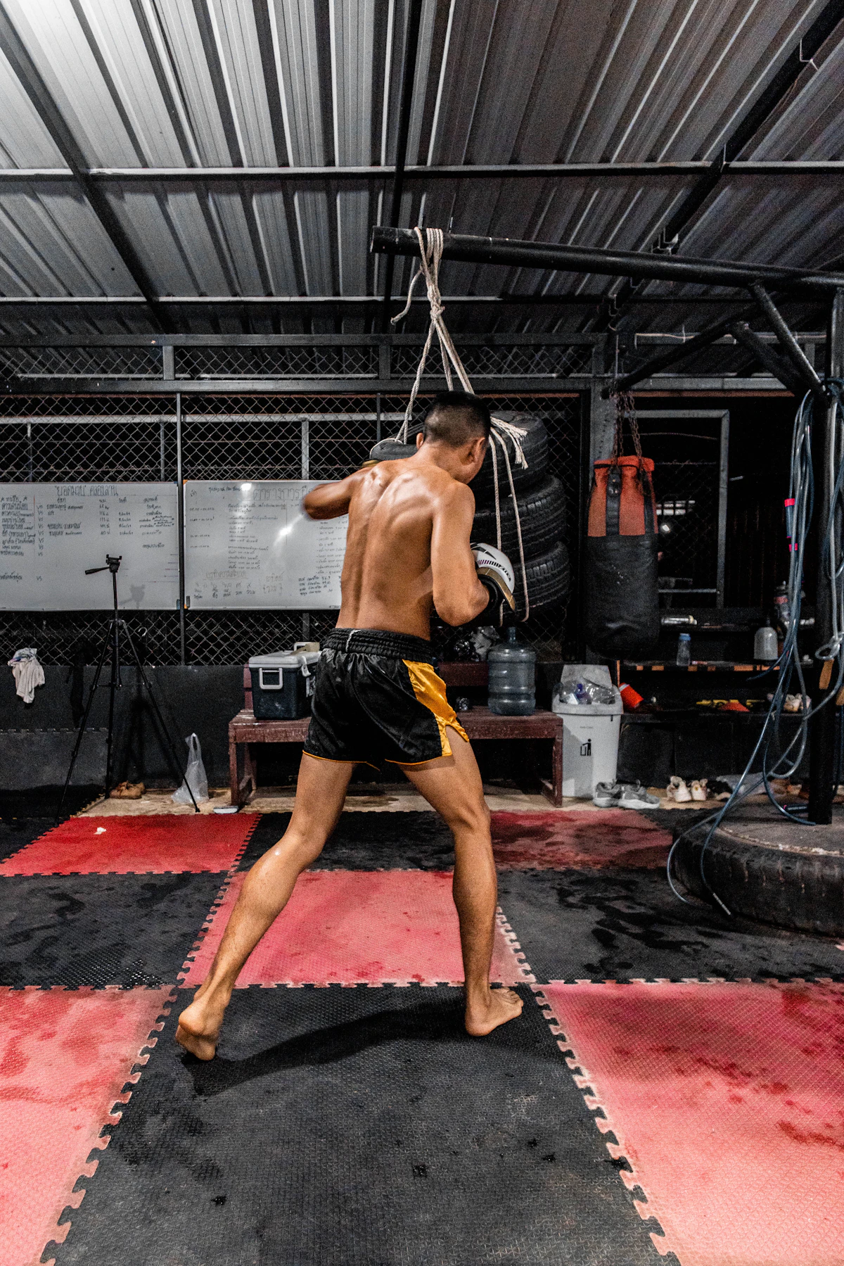 Treinamento de Muay Thai