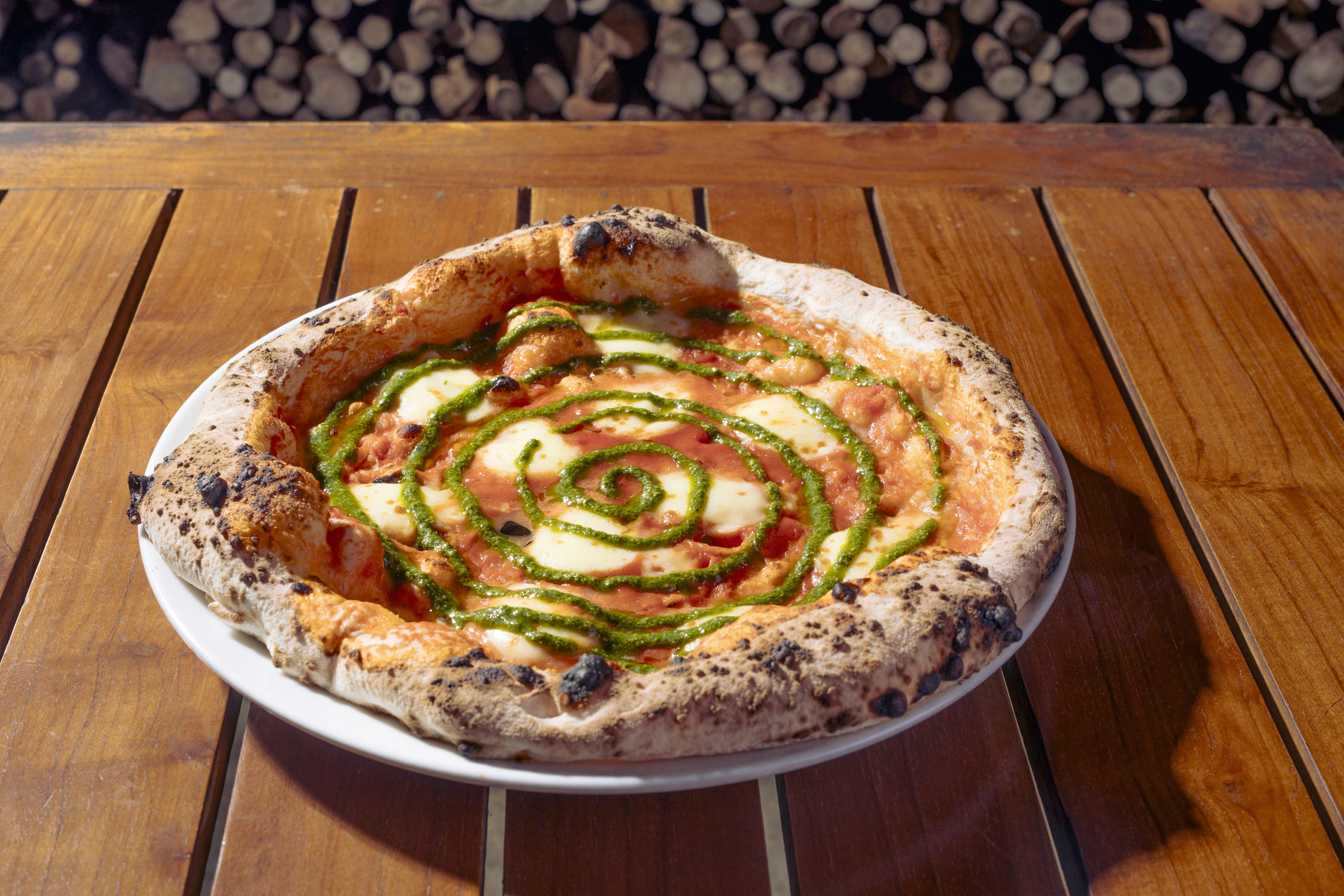 Pesto mit gelben Pattissons