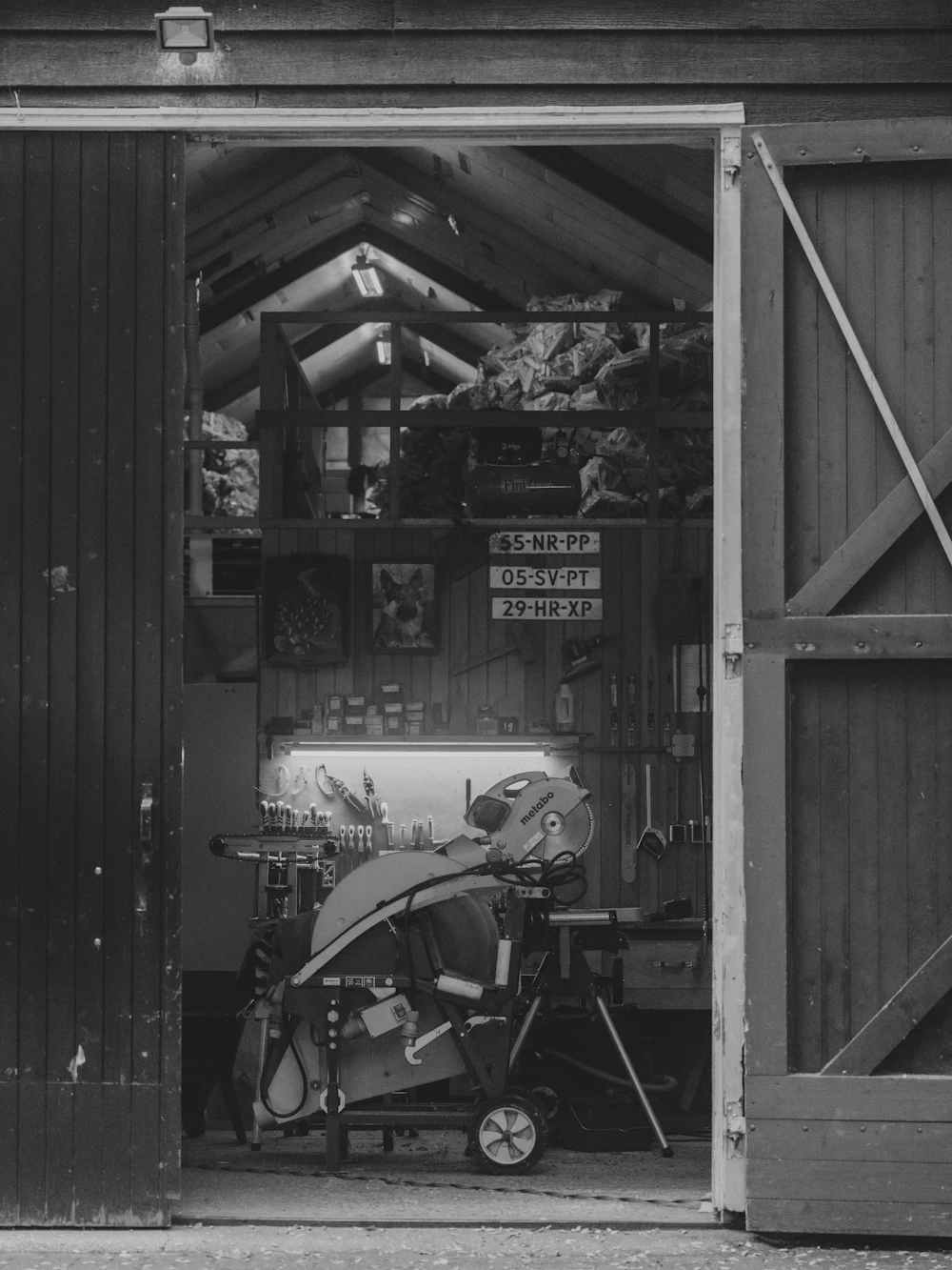 Industrial workshop and equipment