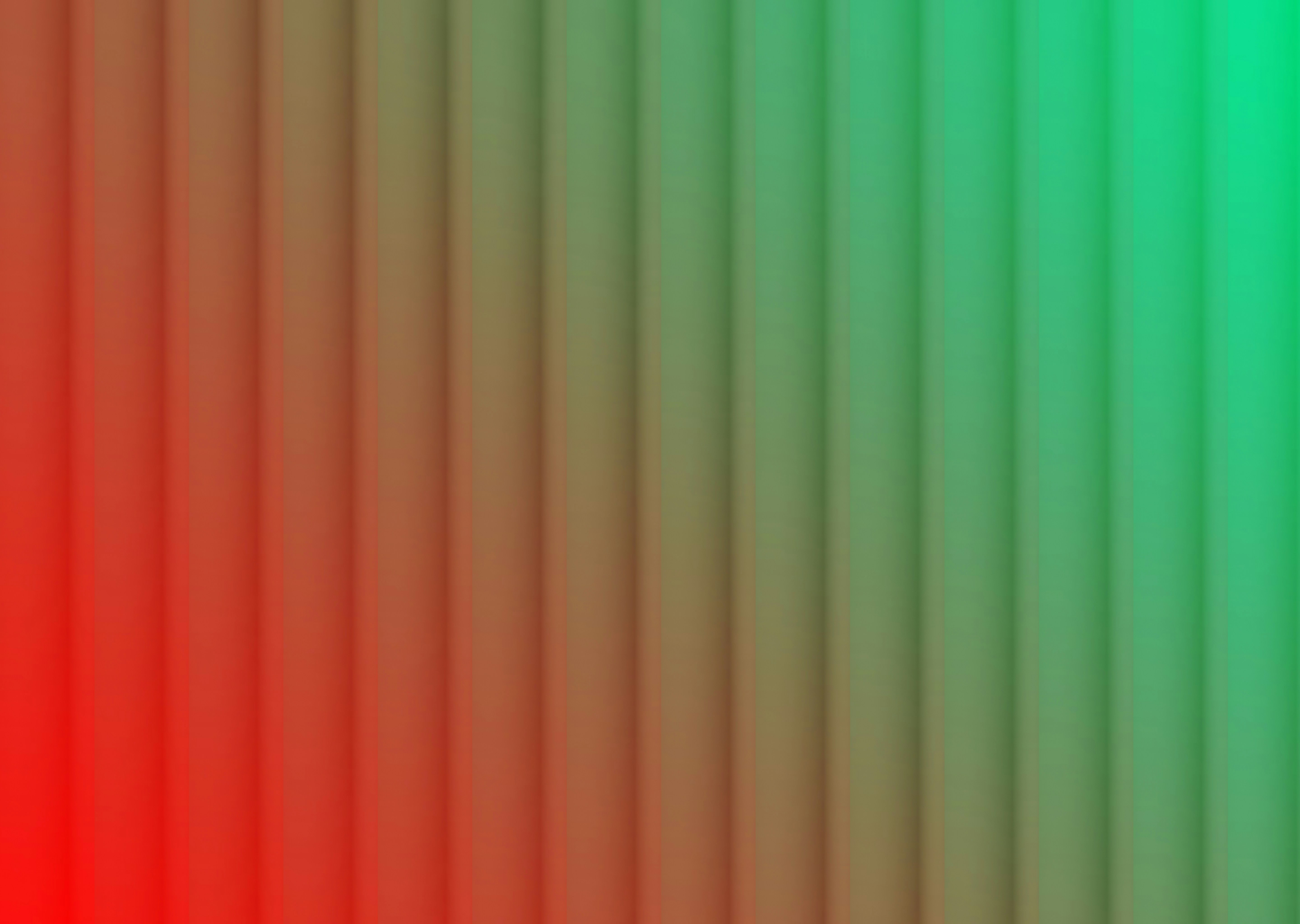 Vertical stripes transitioning from red to green.