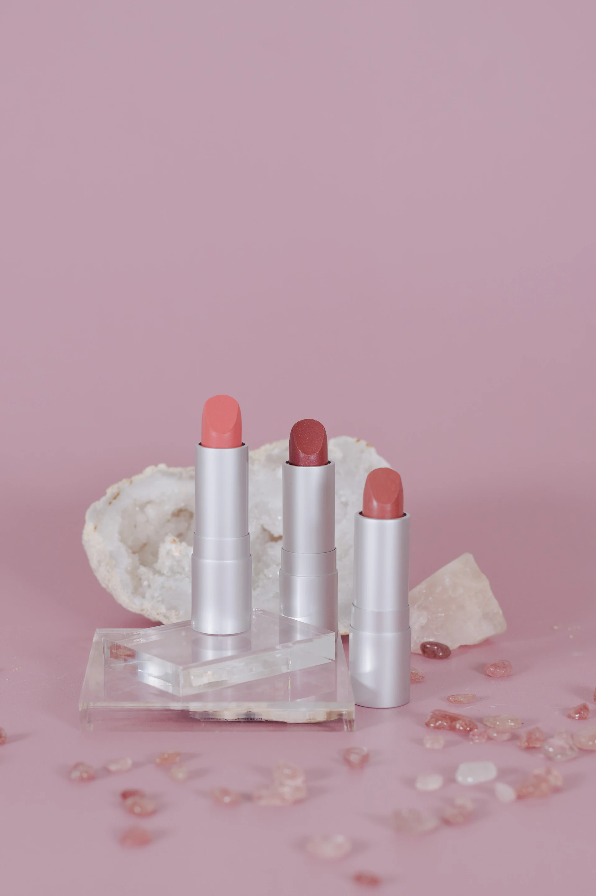 Tinted lip balm trio