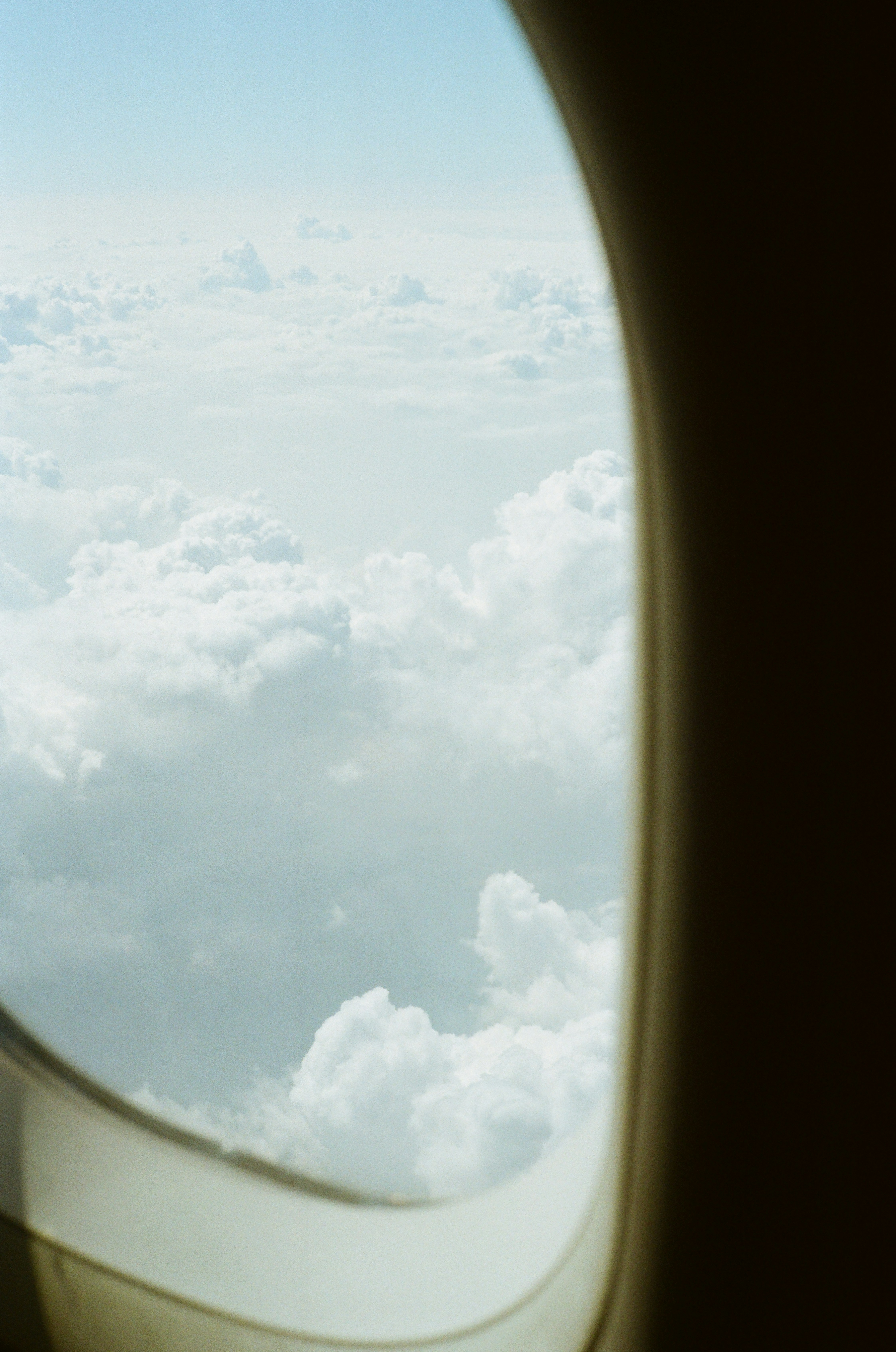 View of clouds from an airplane window. - 相关推荐