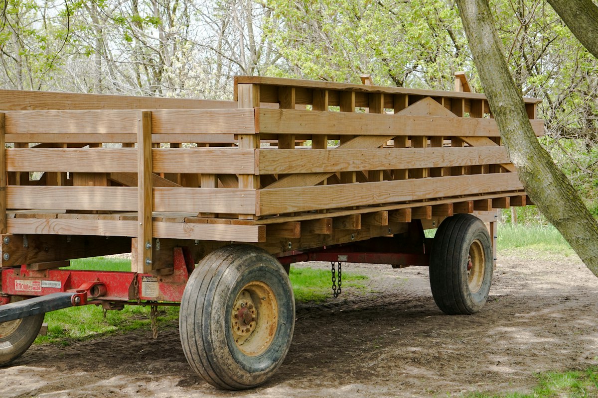 Wagon à foin