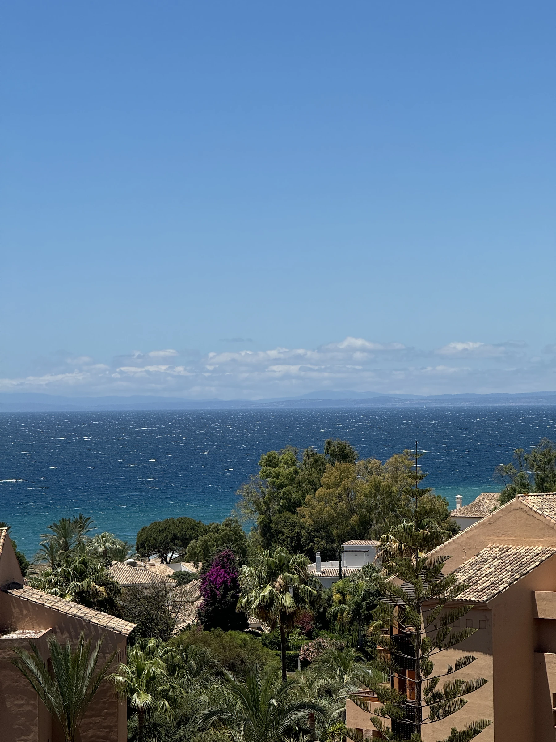 Mediterranean coastline in Spain