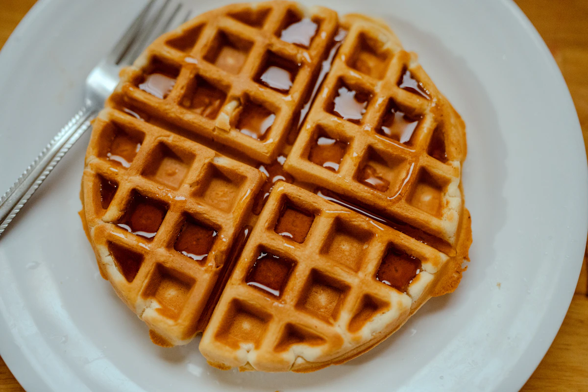 Crispy Homemade Waffles
