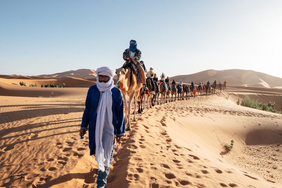 Sahara desert tour website design Morocco